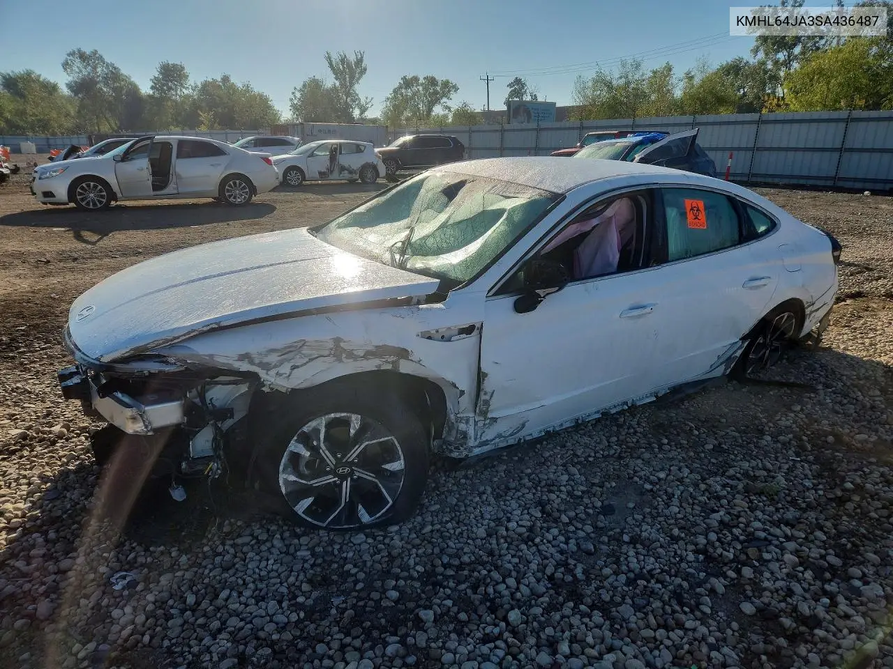 HYUNDAI SONATA 2025, VIN KMHL64JA3SA436487