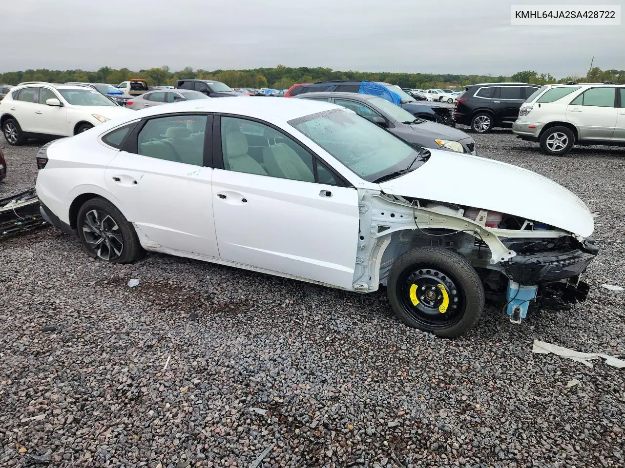 2025 HYUNDAI SONATA VIN KMHL64JA2SA428722 — фото 4