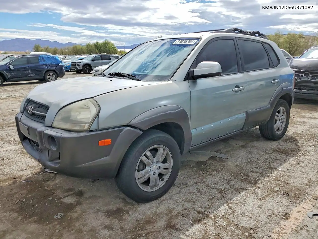 HYUNDAI TUCSON 2006, VIN KM8JN12D56U371082