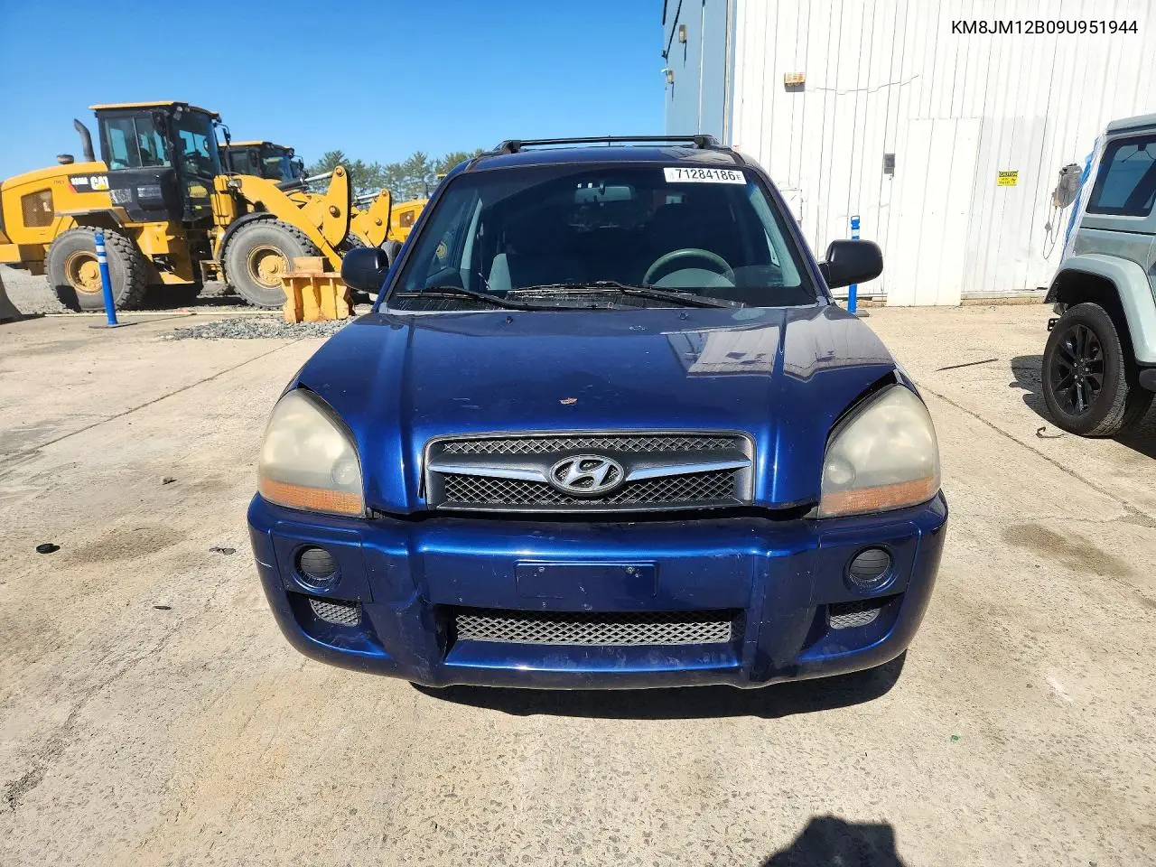 2009 HYUNDAI TUCSON VIN KM8JM12B09U951944 — фото 5