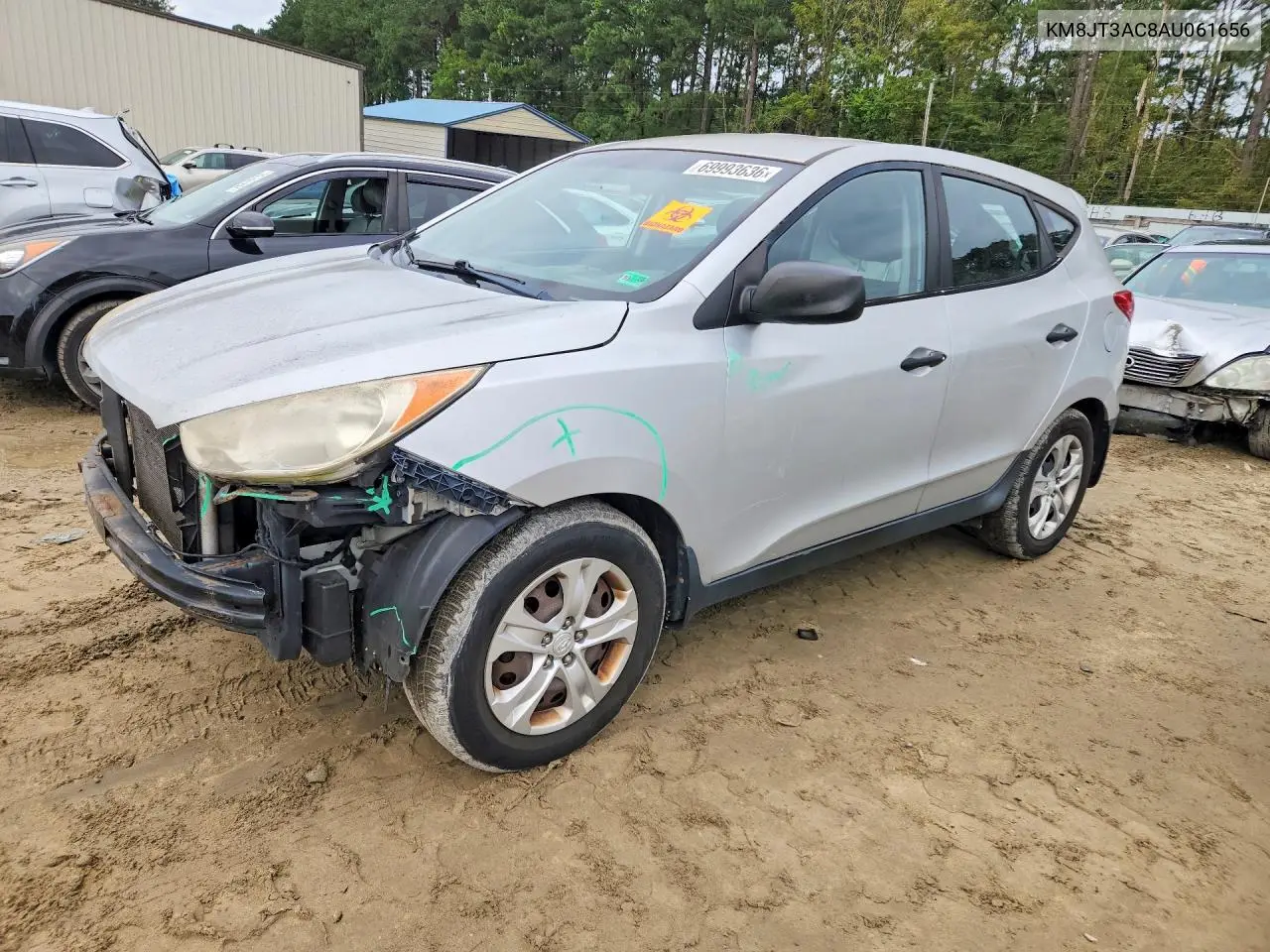 HYUNDAI TUCSON 2010, VIN KM8JT3AC8AU061656