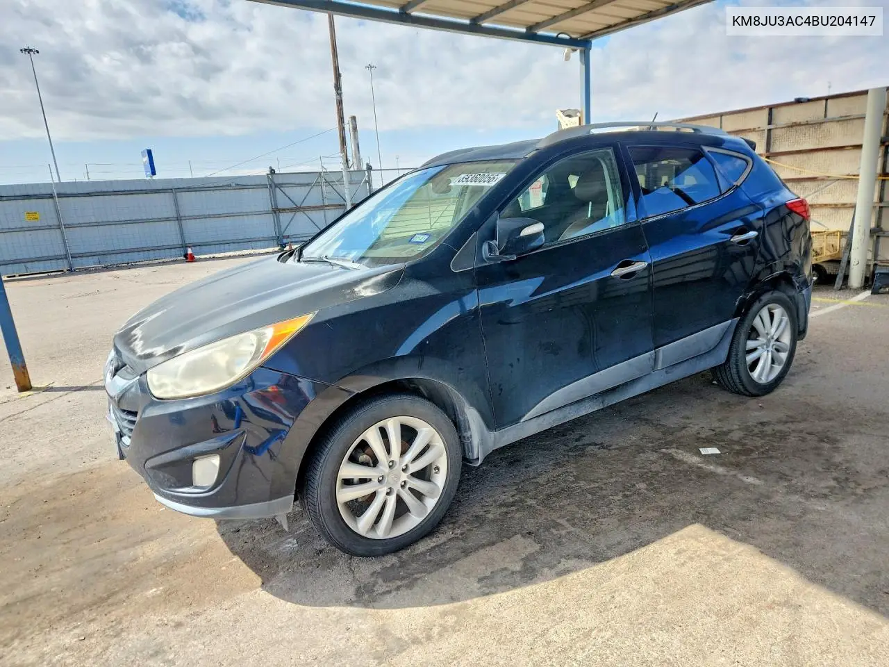 HYUNDAI TUCSON 2011, VIN KM8JU3AC4BU204147