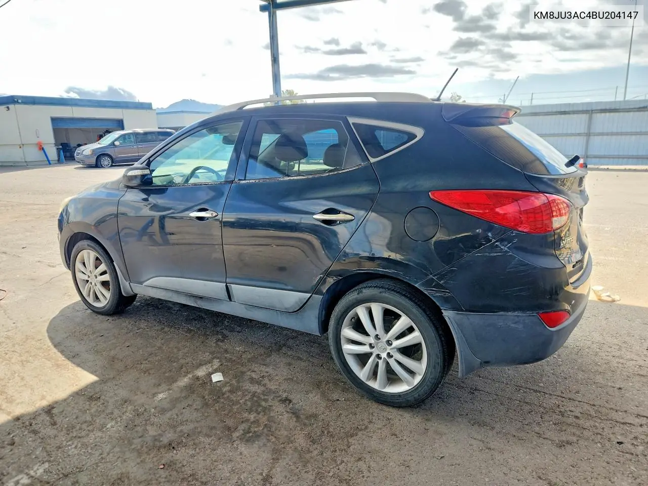 2011 HYUNDAI TUCSON VIN KM8JU3AC4BU204147 — фото 2