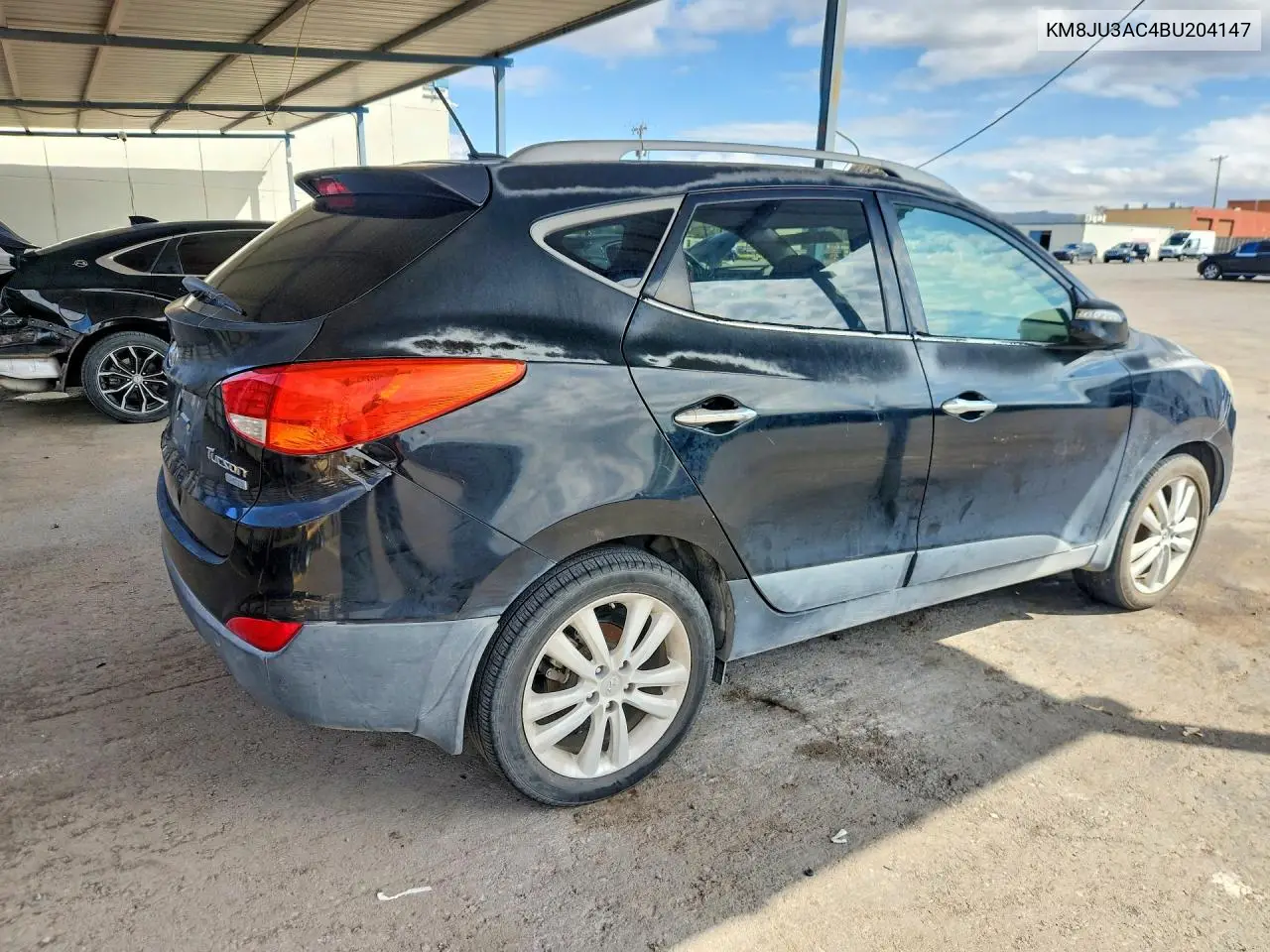 2011 HYUNDAI TUCSON VIN KM8JU3AC4BU204147 — фото 3