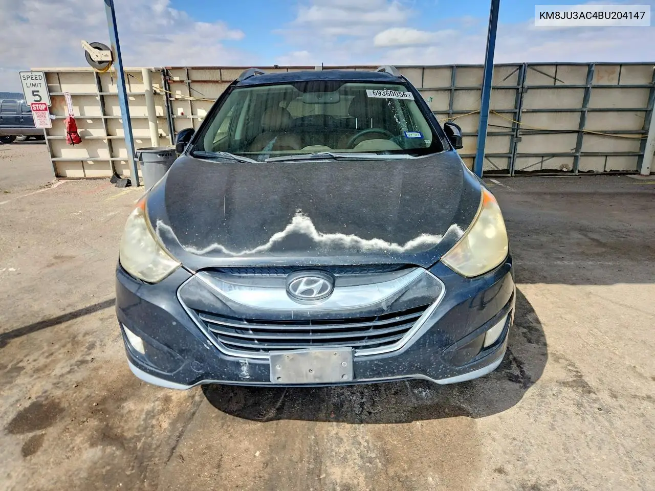 2011 HYUNDAI TUCSON VIN KM8JU3AC4BU204147 — фото 5
