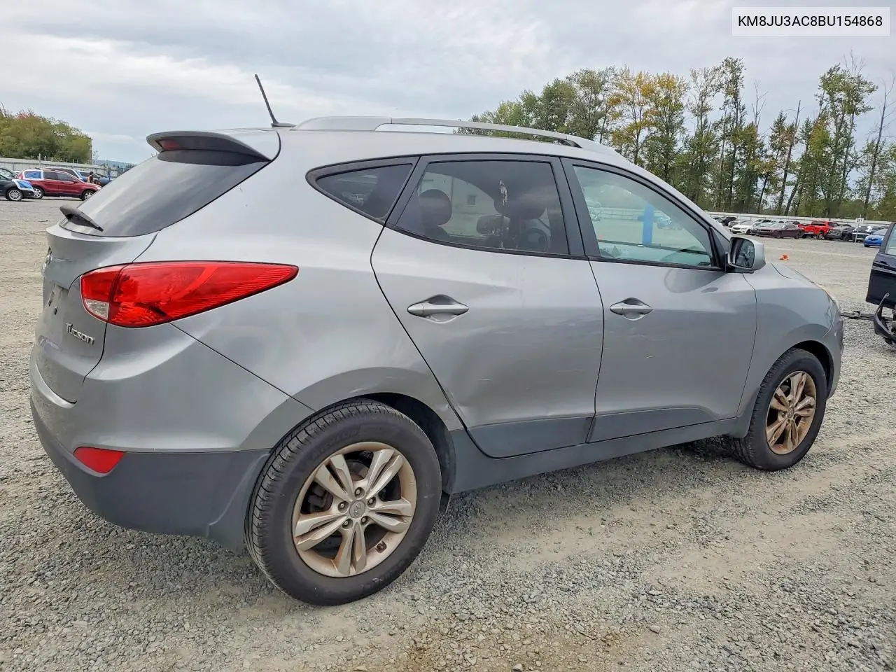 2011 HYUNDAI TUCSON VIN KM8JU3AC8BU154868 — фото 3