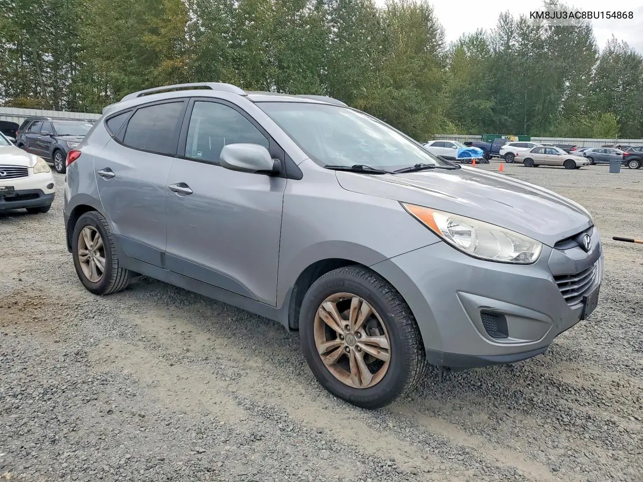 2011 HYUNDAI TUCSON VIN KM8JU3AC8BU154868 — фото 4