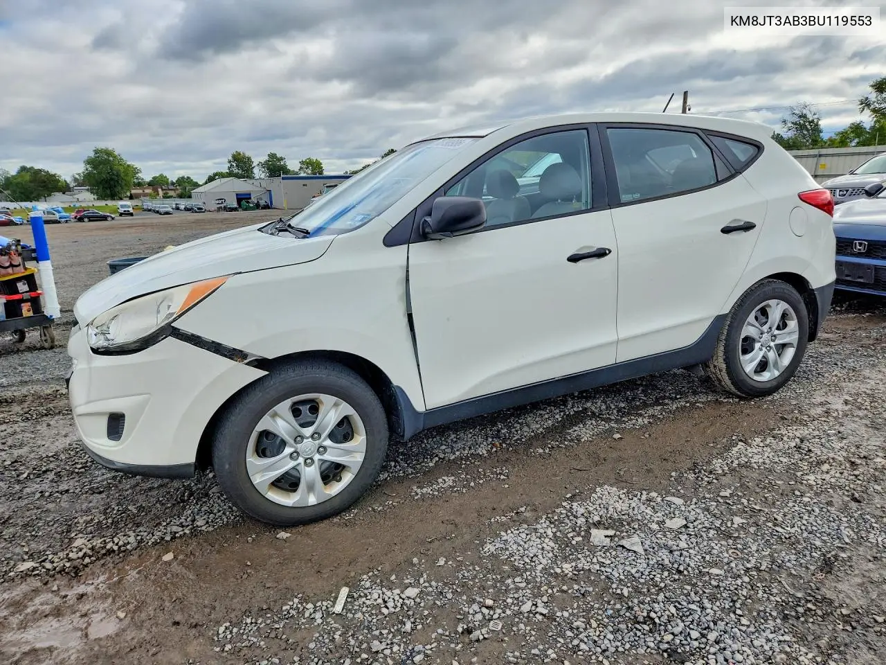 HYUNDAI TUCSON 2011, VIN KM8JT3AB3BU119553