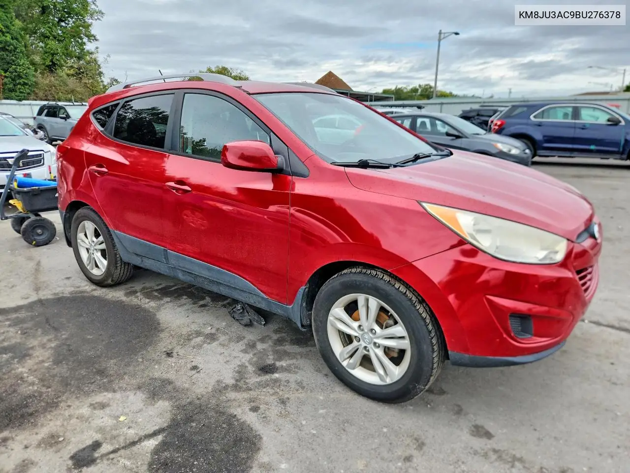 2011 HYUNDAI TUCSON VIN KM8JU3AC9BU276378 — фото 4