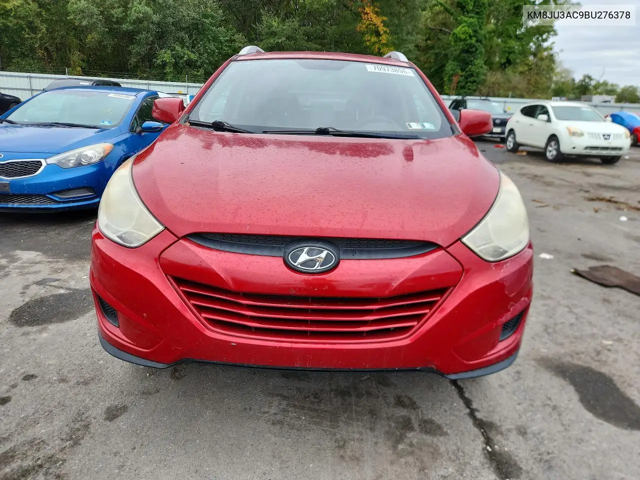 2011 HYUNDAI TUCSON VIN KM8JU3AC9BU276378 — фото 5