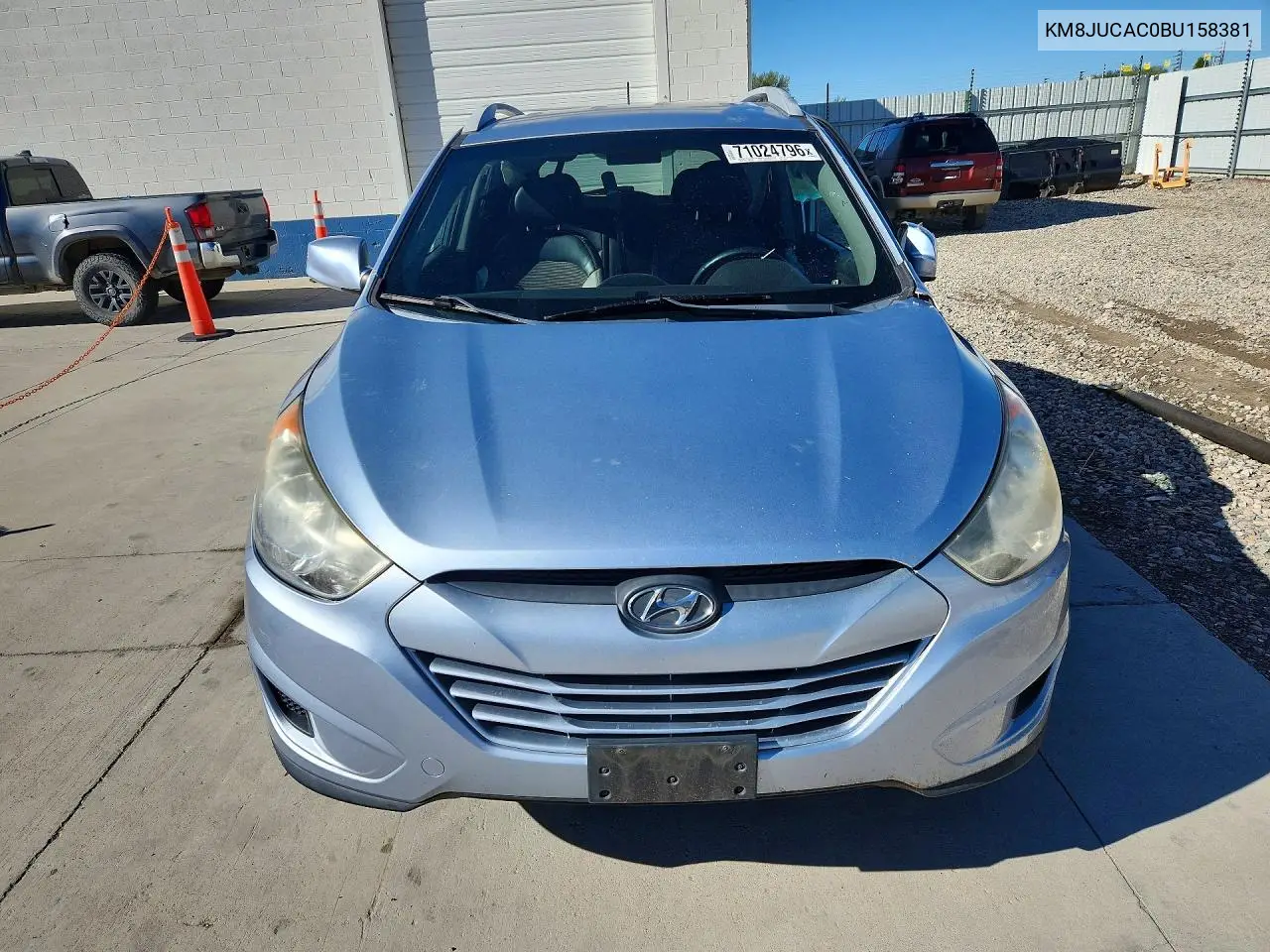 2011 HYUNDAI TUCSON VIN KM8JUCAC0BU158381 — фото 5