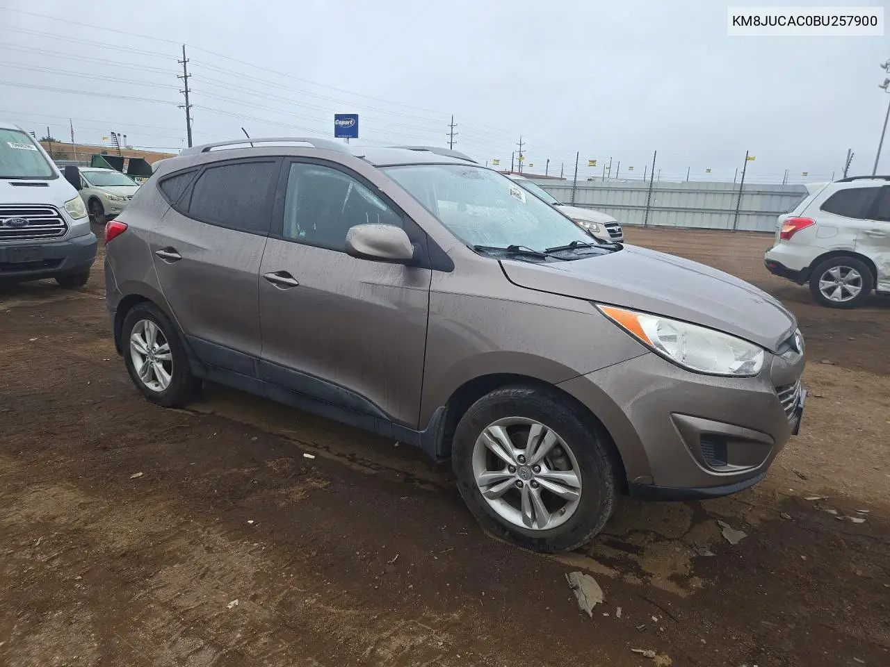 2011 HYUNDAI TUCSON VIN KM8JUCAC0BU257900 — фото 4