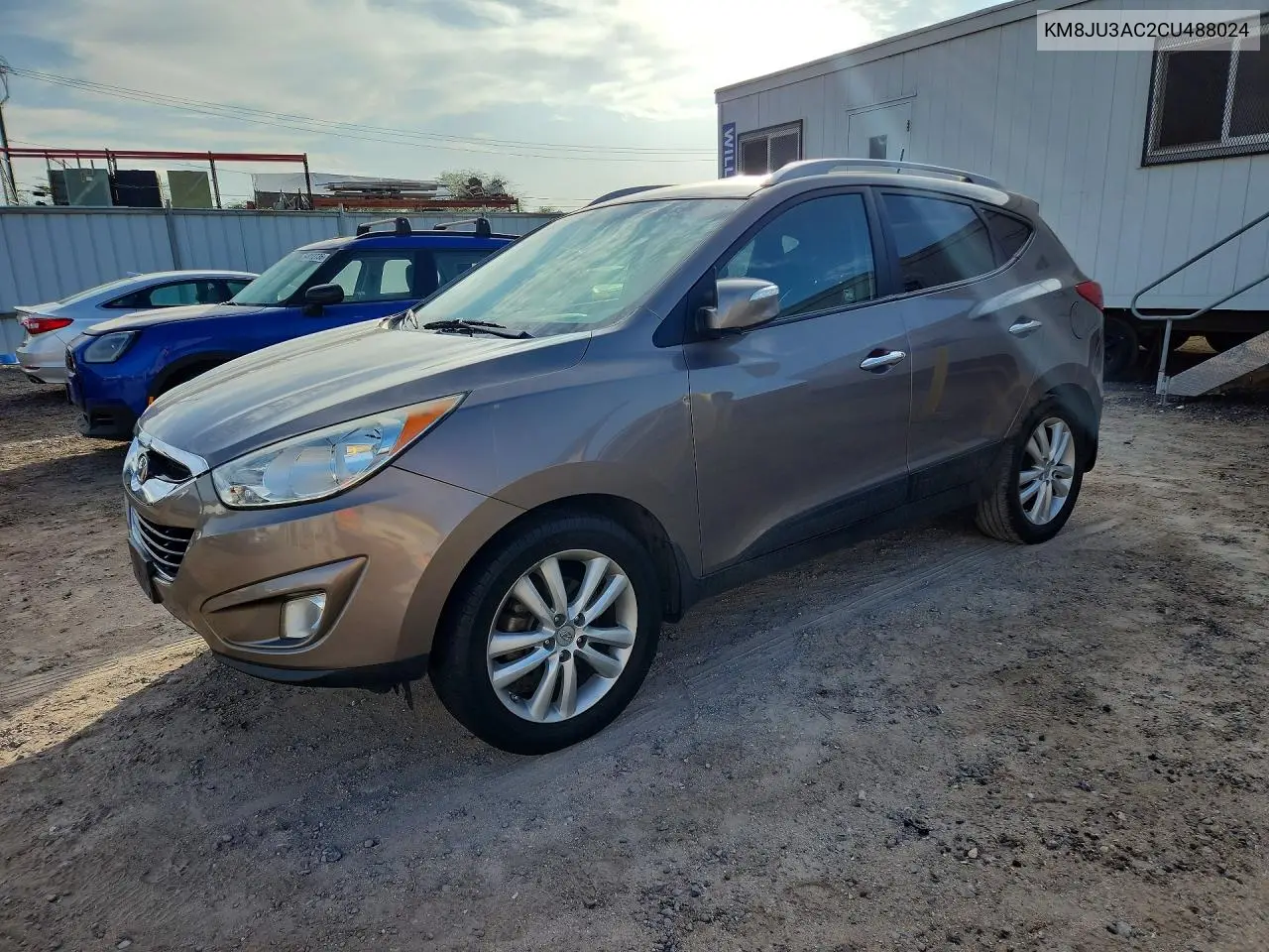 HYUNDAI TUCSON 2012, VIN KM8JU3AC2CU488024