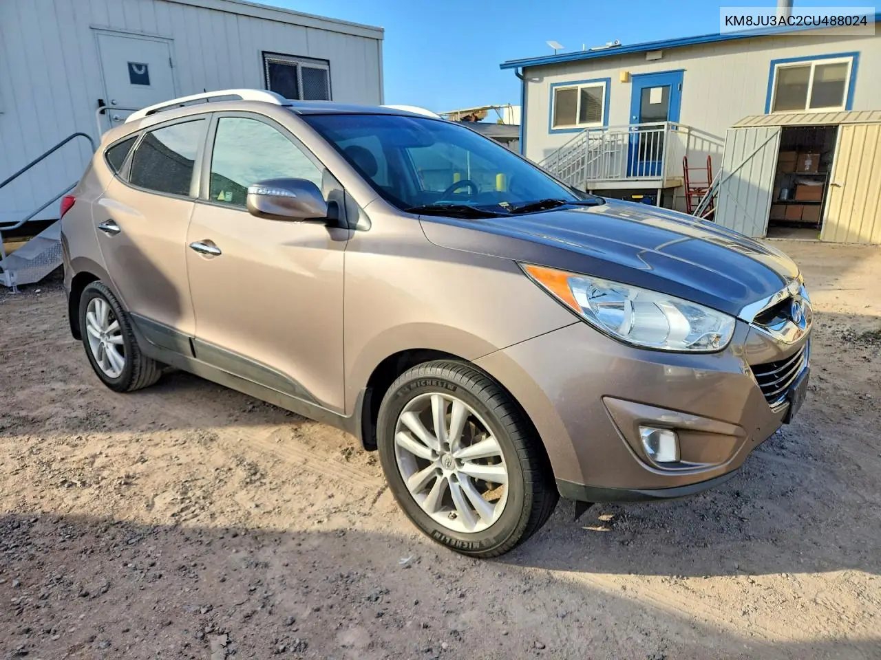 2012 HYUNDAI TUCSON VIN KM8JU3AC2CU488024 — фото 4