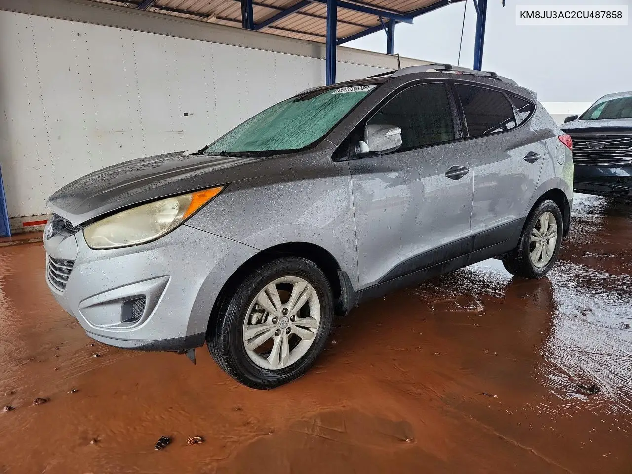 HYUNDAI TUCSON 2012, VIN KM8JU3AC2CU487858