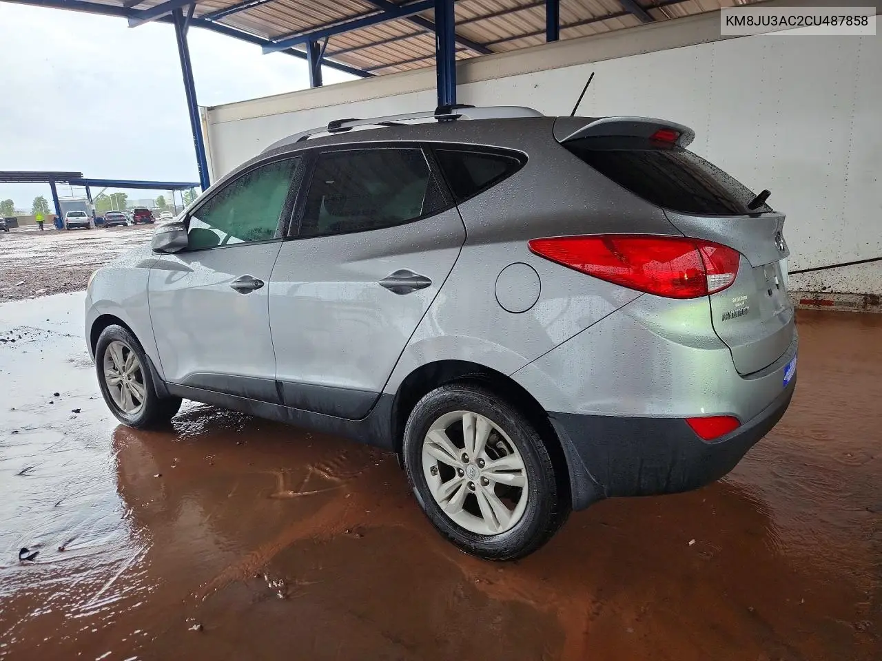 2012 HYUNDAI TUCSON VIN KM8JU3AC2CU487858 — фото 2