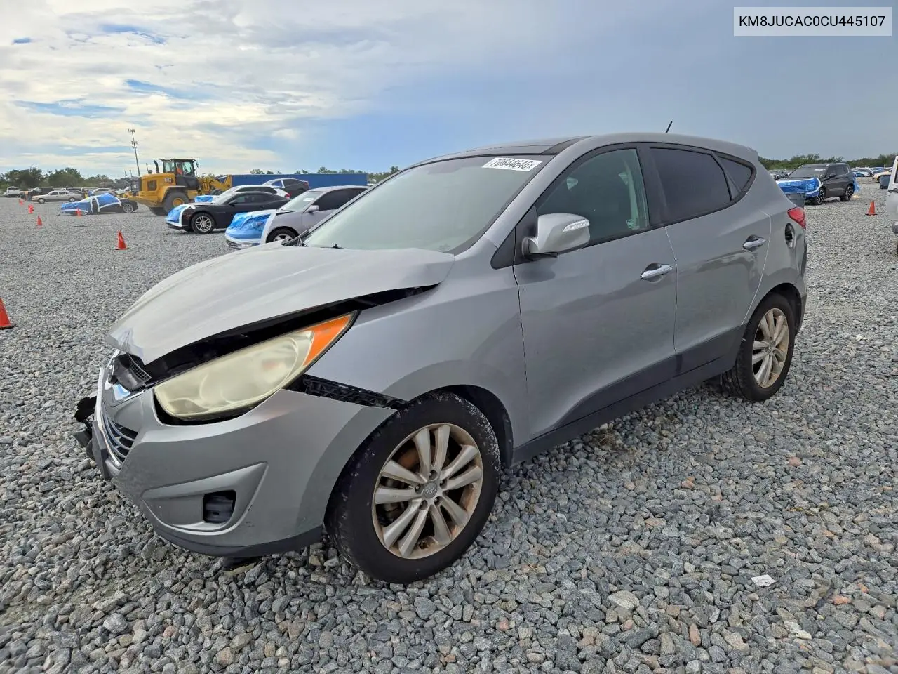 HYUNDAI TUCSON 2012, VIN KM8JUCAC0CU445107
