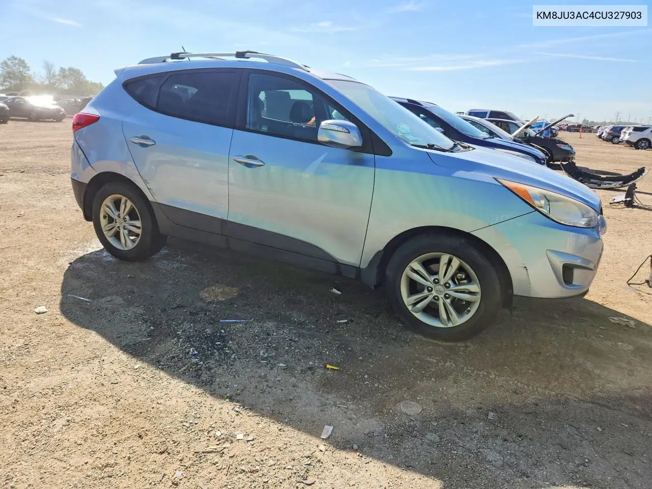 2012 HYUNDAI TUCSON VIN KM8JU3AC4CU327903 — фото 4