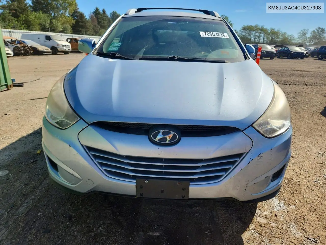 2012 HYUNDAI TUCSON VIN KM8JU3AC4CU327903 — фото 5