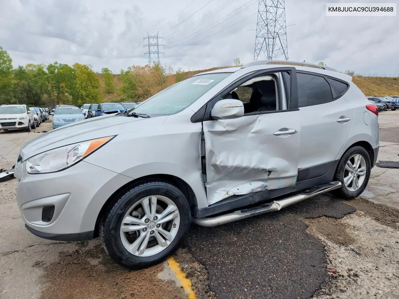 HYUNDAI TUCSON 2012, VIN KM8JUCAC9CU394688