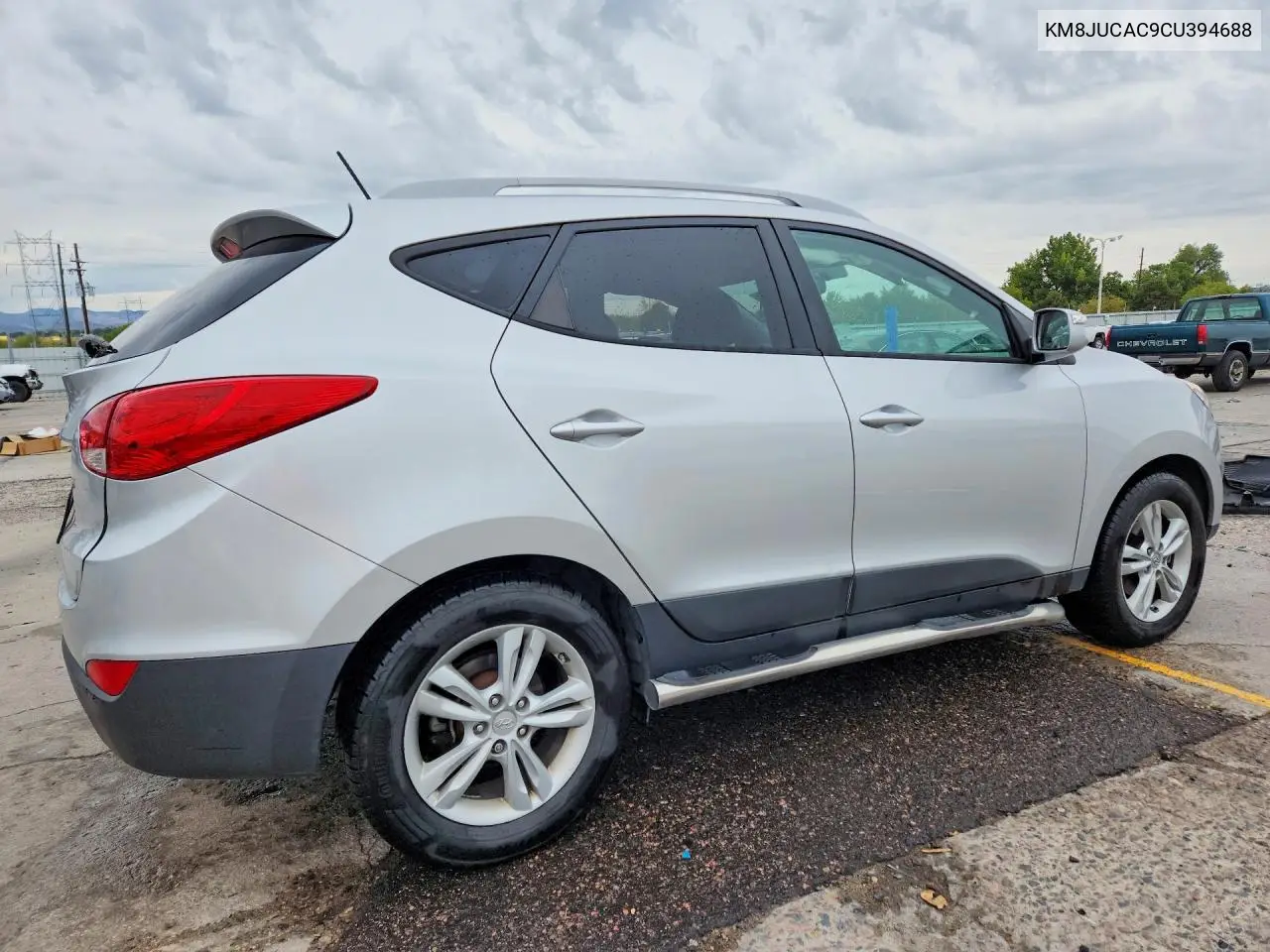2012 HYUNDAI TUCSON VIN KM8JUCAC9CU394688 — фото 3