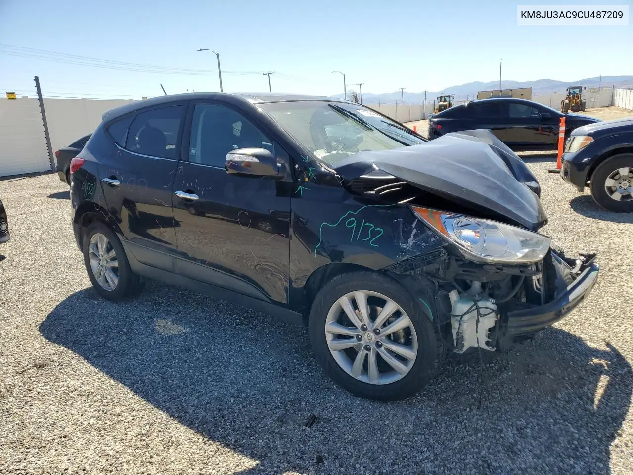 2012 HYUNDAI TUCSON VIN KM8JU3AC9CU487209 — фото 4
