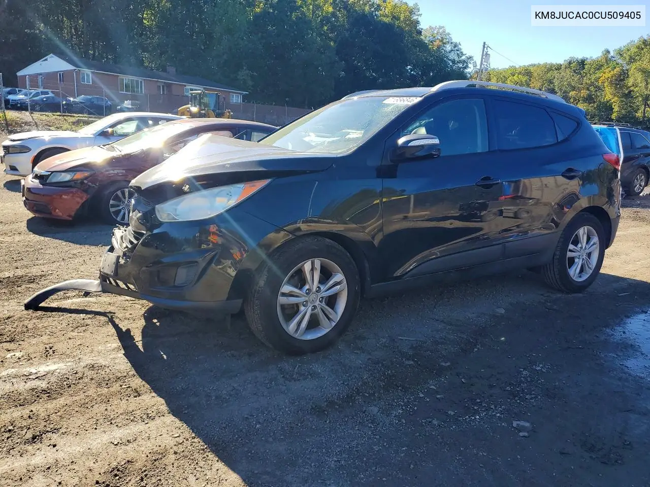 HYUNDAI TUCSON 2012, VIN KM8JUCAC0CU509405