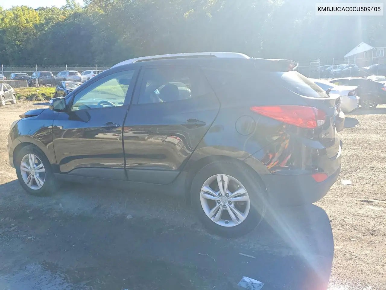 2012 HYUNDAI TUCSON VIN KM8JUCAC0CU509405 — фото 2
