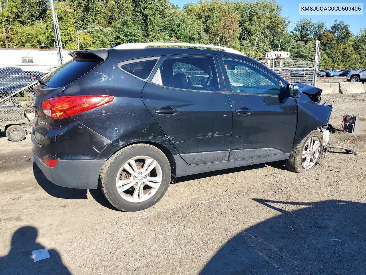 2012 HYUNDAI TUCSON VIN KM8JUCAC0CU509405 — фото 3