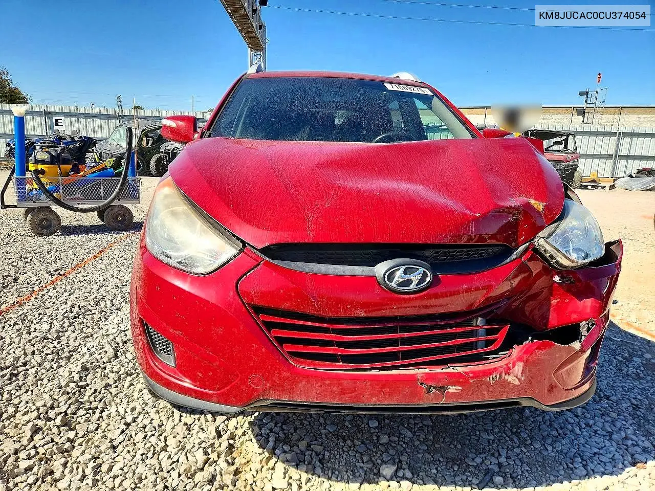 2012 HYUNDAI TUCSON VIN KM8JUCAC0CU374054 — фото 5