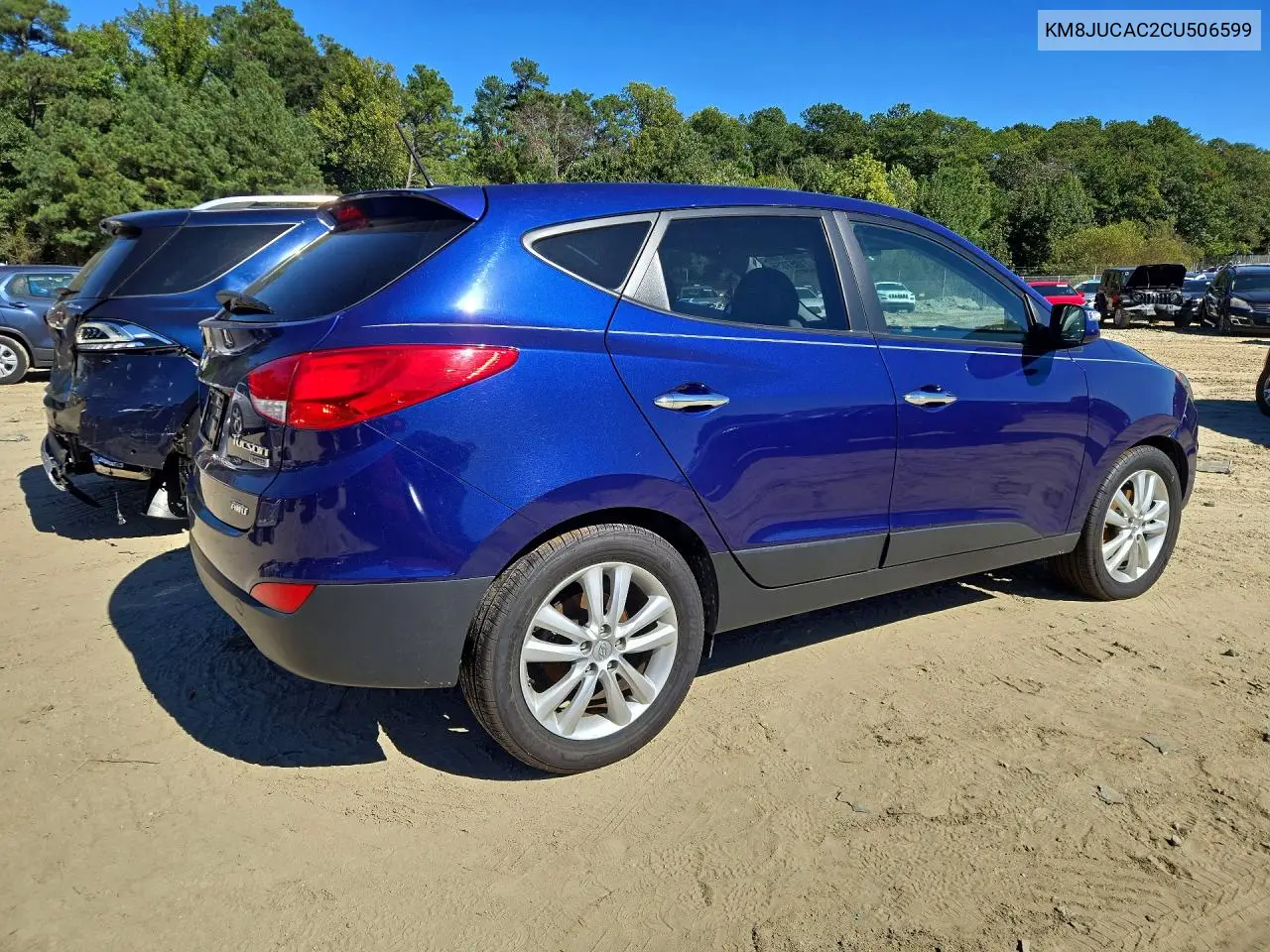 2012 HYUNDAI TUCSON VIN KM8JUCAC2CU506599 — фото 3
