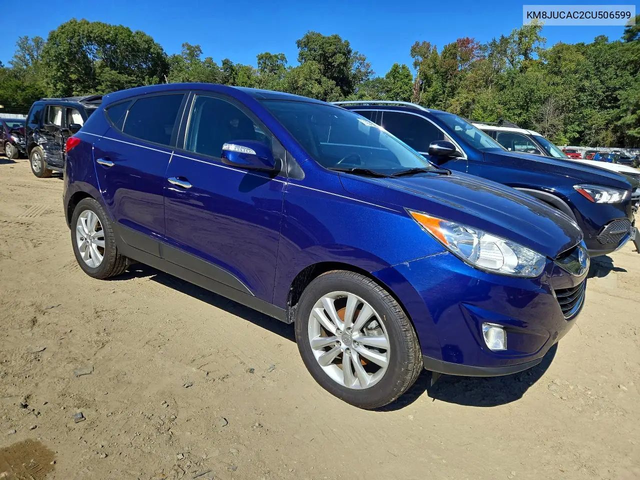 2012 HYUNDAI TUCSON VIN KM8JUCAC2CU506599 — фото 4