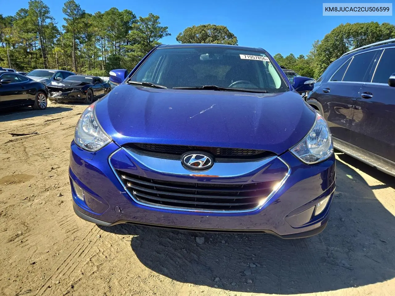 2012 HYUNDAI TUCSON VIN KM8JUCAC2CU506599 — фото 5