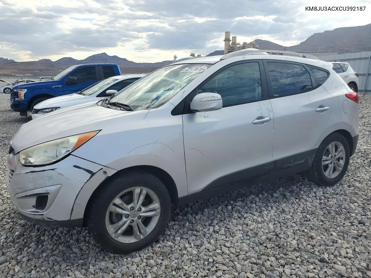 HYUNDAI TUCSON 2012, VIN KM8JU3ACXCU392187