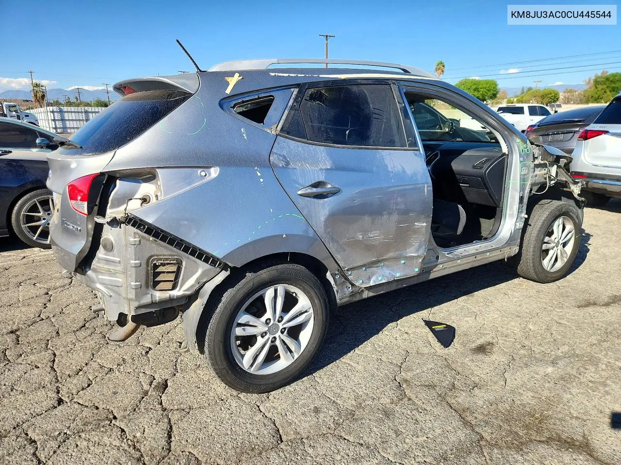 2012 HYUNDAI TUCSON VIN KM8JU3AC0CU445544 — фото 3