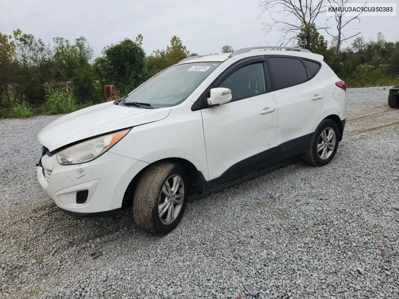 HYUNDAI TUCSON 2012, VIN KM8JU3AC9CU350383