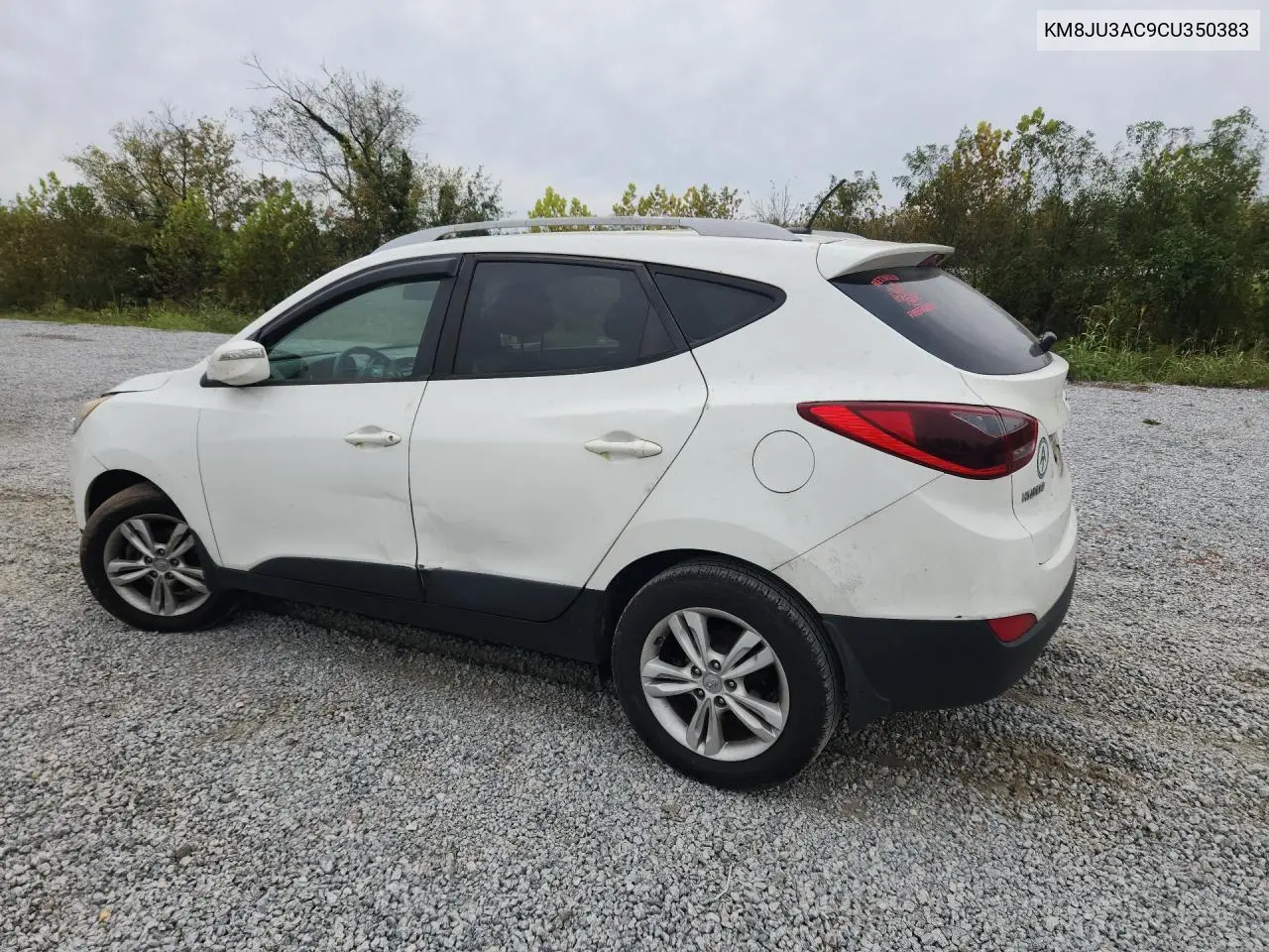2012 HYUNDAI TUCSON VIN KM8JU3AC9CU350383 — фото 2