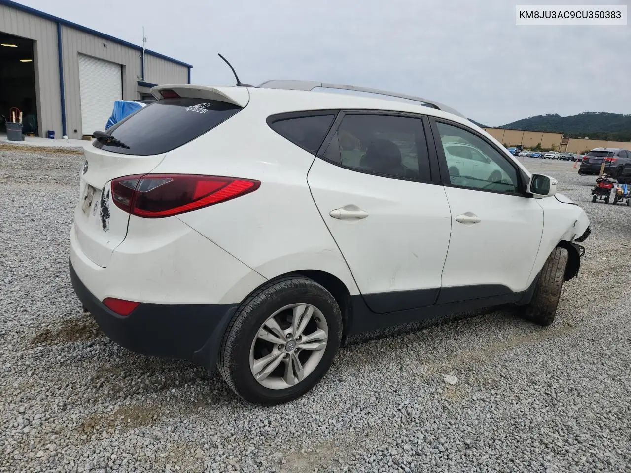 2012 HYUNDAI TUCSON VIN KM8JU3AC9CU350383 — фото 3