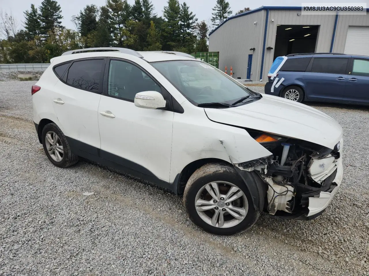 2012 HYUNDAI TUCSON VIN KM8JU3AC9CU350383 — фото 4