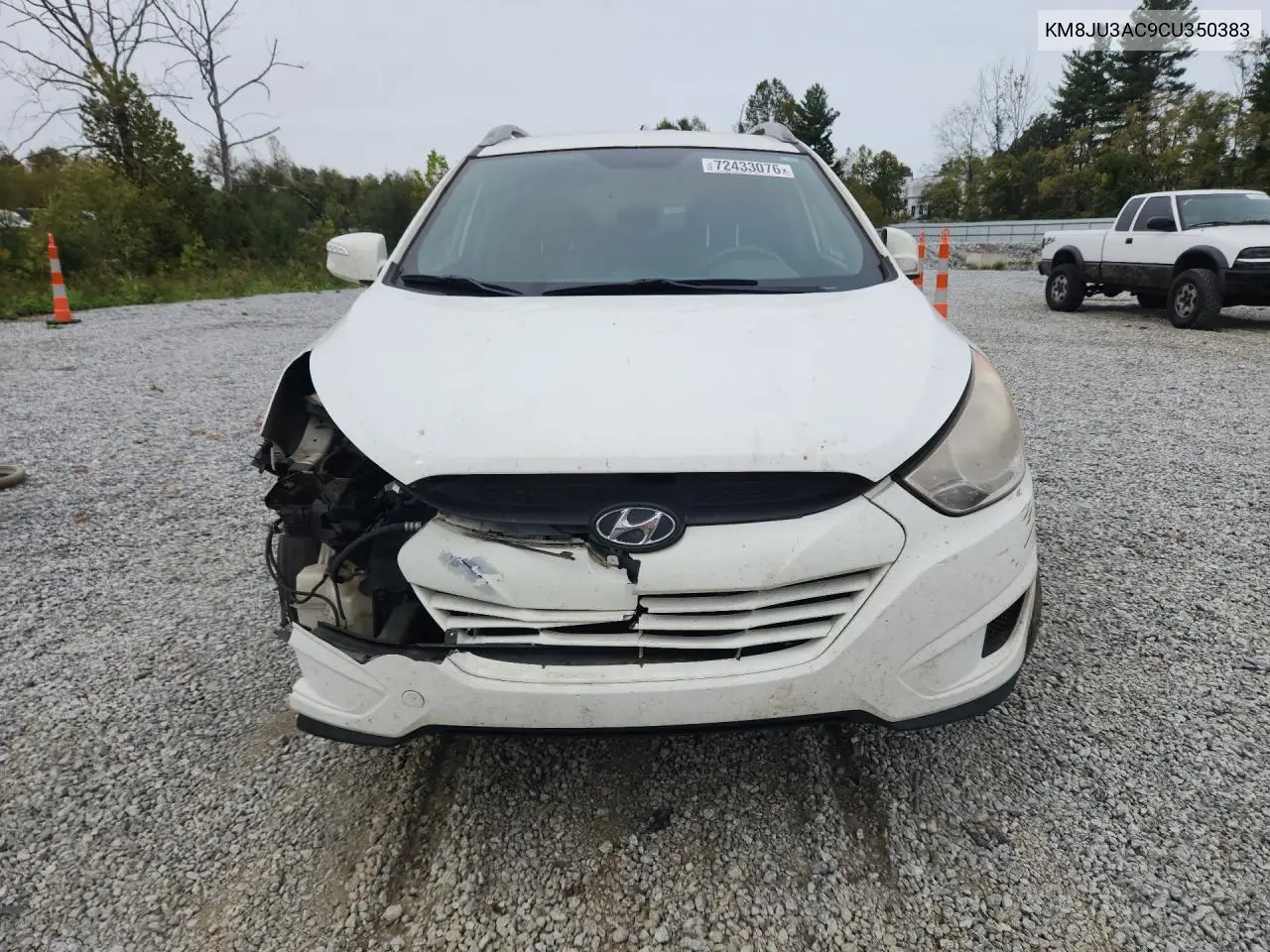 2012 HYUNDAI TUCSON VIN KM8JU3AC9CU350383 — фото 5