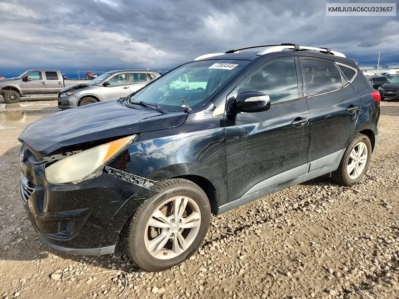 HYUNDAI TUCSON 2012, VIN KM8JU3AC6CU323657
