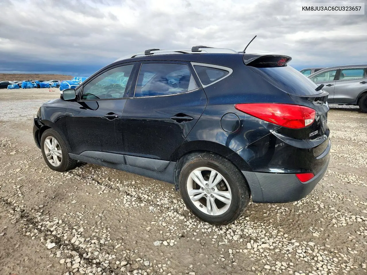 2012 HYUNDAI TUCSON VIN KM8JU3AC6CU323657 — фото 2