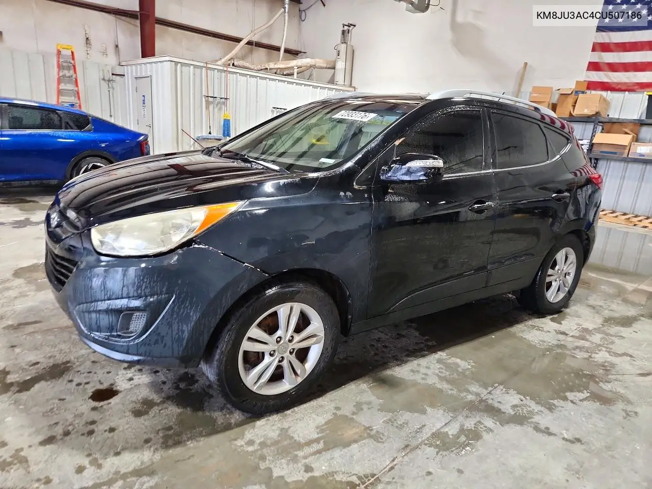 HYUNDAI TUCSON 2012, VIN KM8JU3AC4CU507186