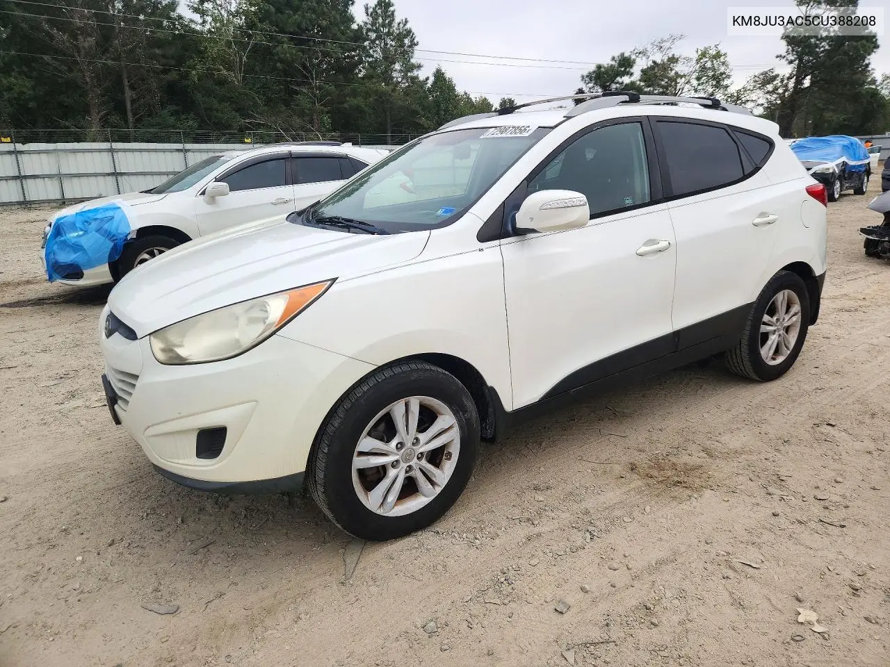 HYUNDAI TUCSON 2012, VIN KM8JU3AC5CU388208