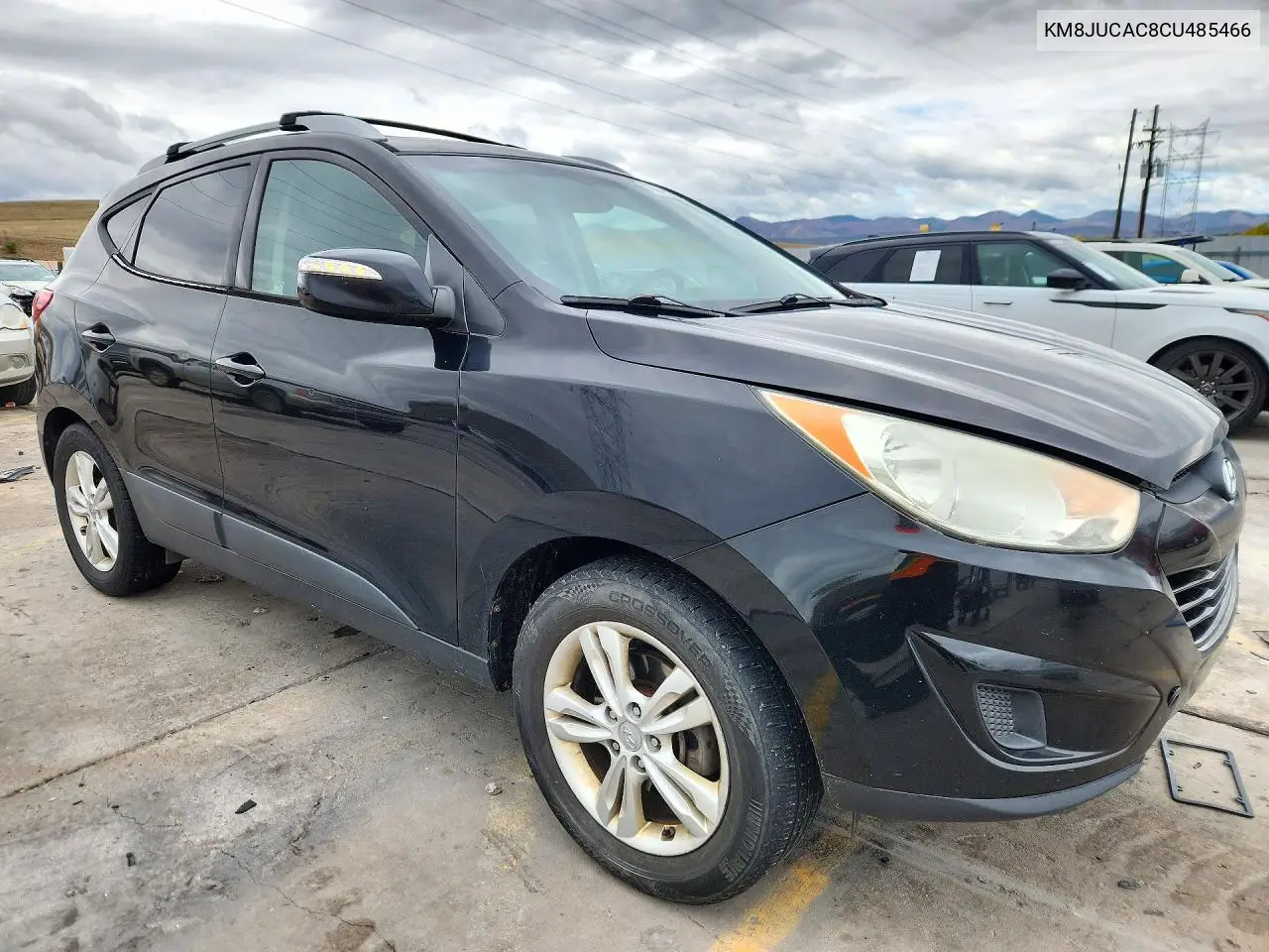 2012 HYUNDAI TUCSON VIN KM8JUCAC8CU485466 — фото 4