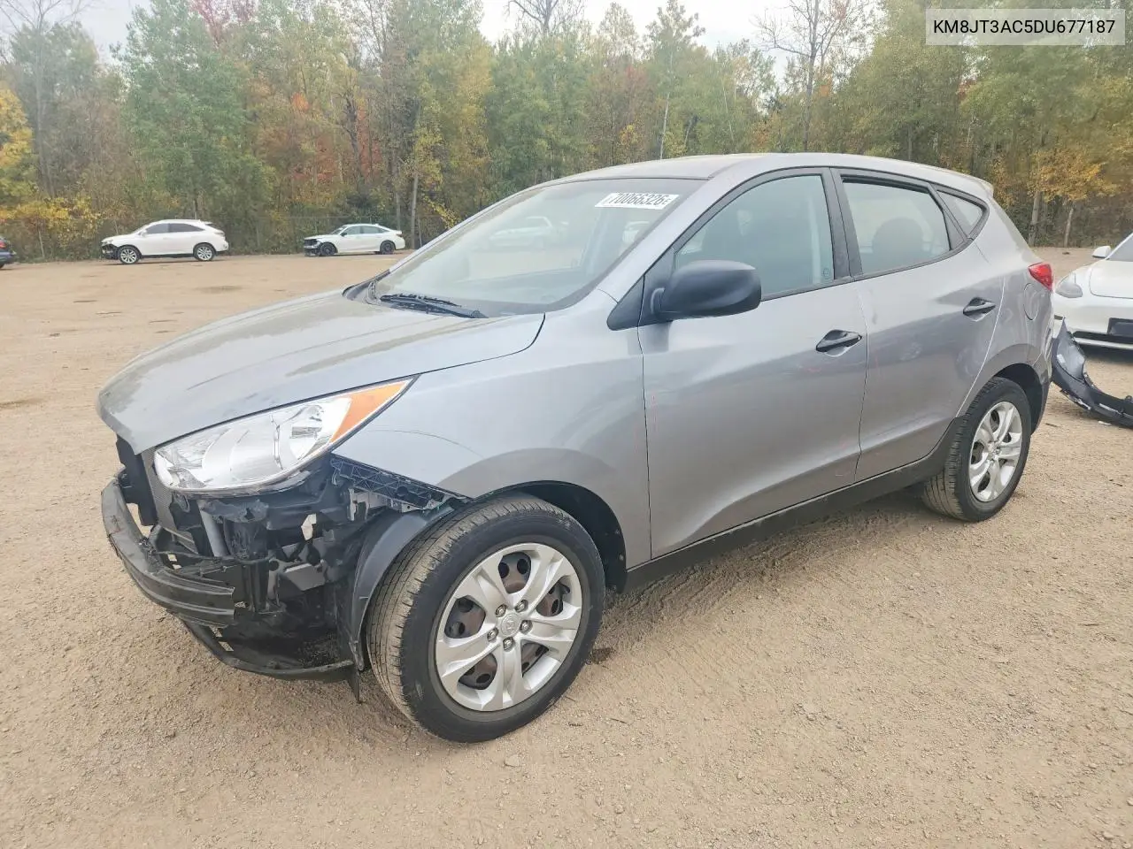 HYUNDAI TUCSON 2013, VIN KM8JT3AC5DU677187