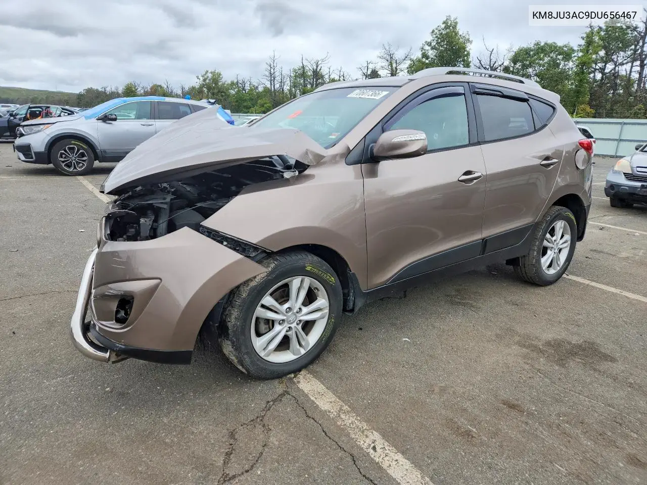 HYUNDAI TUCSON 2013, VIN KM8JU3AC9DU656467