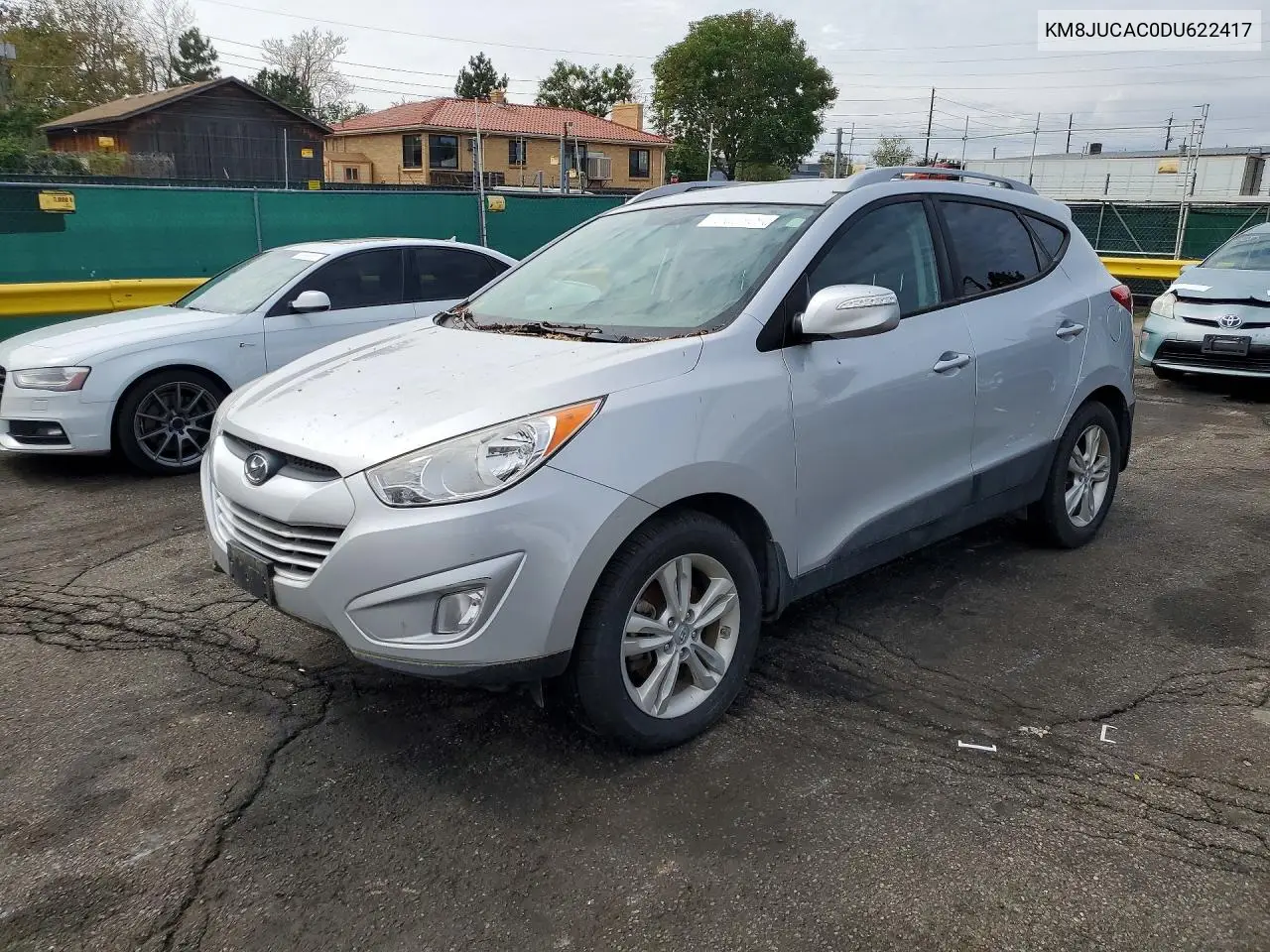 HYUNDAI TUCSON 2013, VIN KM8JUCAC0DU622417