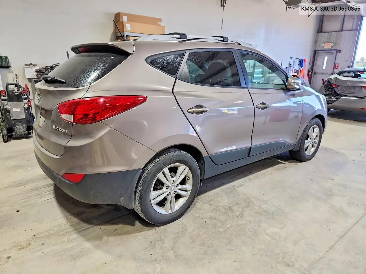 2013 HYUNDAI TUCSON VIN KM8JU3AC3DU690355 — фото 3