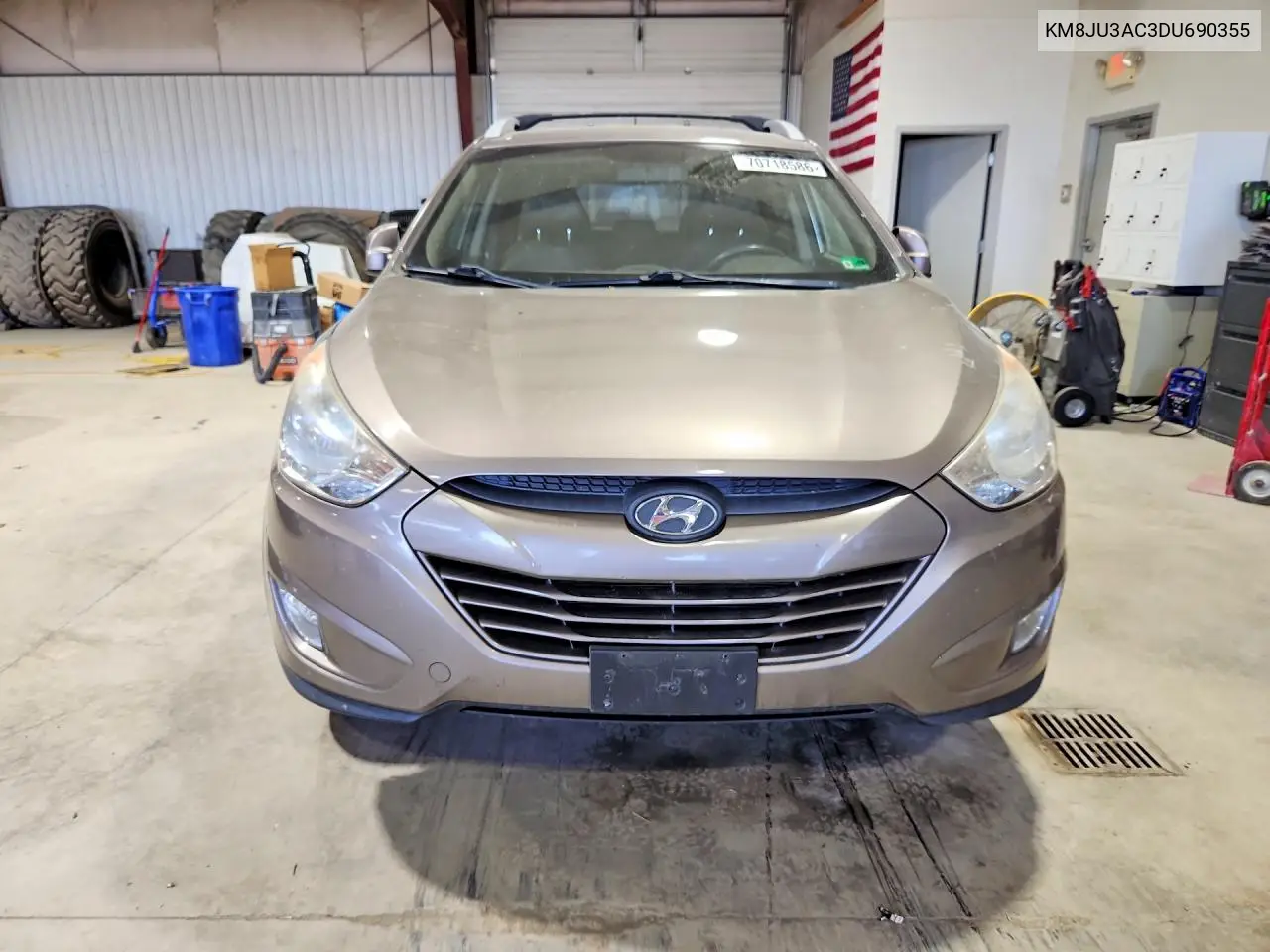 2013 HYUNDAI TUCSON VIN KM8JU3AC3DU690355 — фото 5